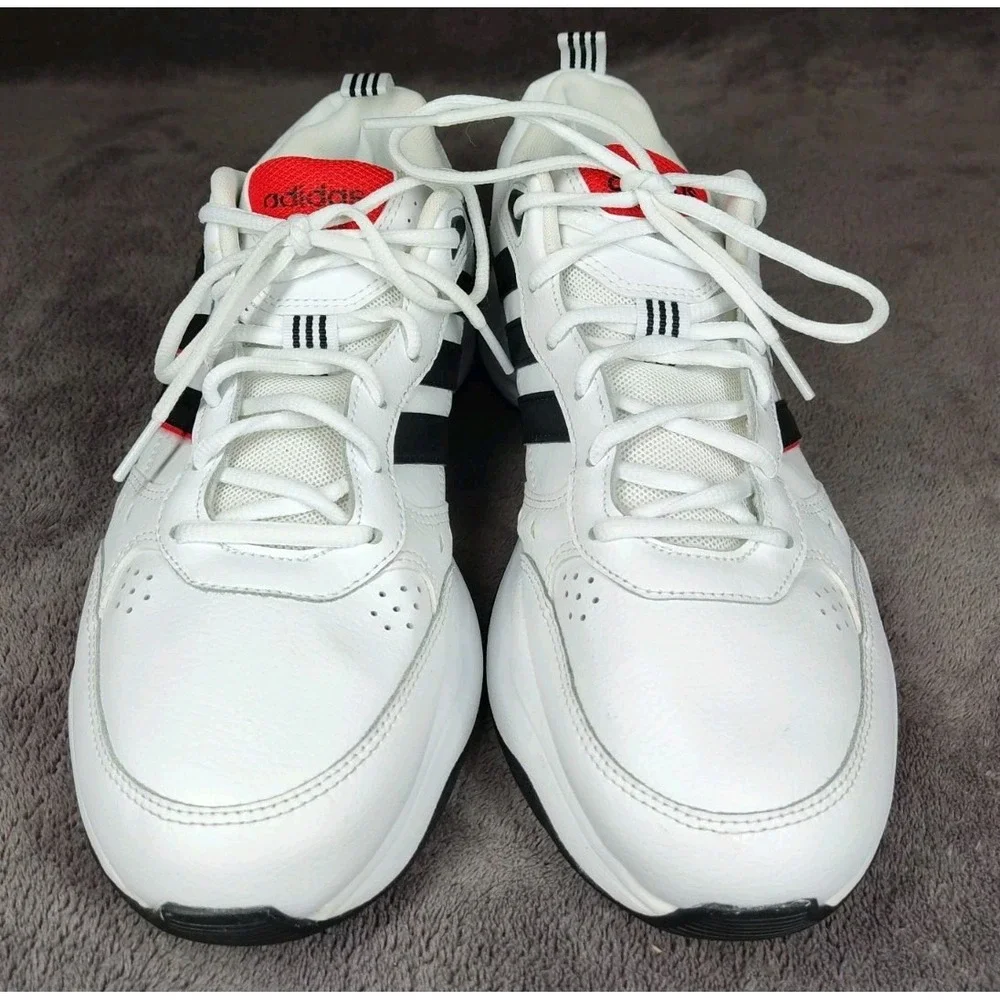 Adidas‎ Mens White Sneakers Size 8.5 PWJ 001004 2019